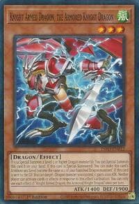 Knight Armed Dragon, the Armored Knight Dragon - The Infinite Forbidden - YuGiOh card