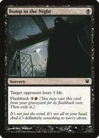 Bump in the Night - Innistrad - Magic: The Gathering card