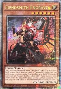 Fiendsmith Engraver (Quarter Century Secret Rare) - The Infinite Forbidden - YuGiOh card