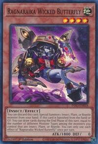 Ragnaraika Wicked Butterfly - The Infinite Forbidden - YuGiOh card
