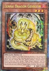 Tenpai Dragon Genroku (Quarter Century Secret Rare) - The Infinite Forbidden - YuGiOh card