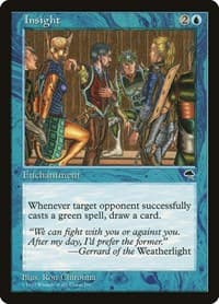 Insight - Tempest - Magic: The Gathering card
