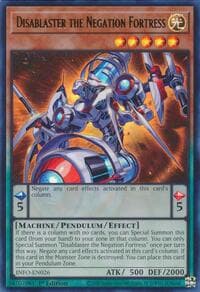 Disablaster the Negation Fortress - The Infinite Forbidden - YuGiOh card
