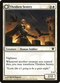 Thraben Sentry - Innistrad - Magic: The Gathering card