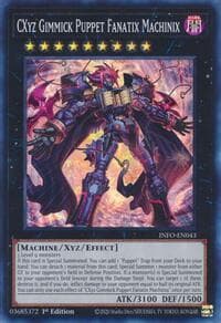 CXyz Gimmick Puppet Fanatix Machinix - The Infinite Forbidden - YuGiOh card