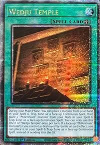 Wedju Temple (Quarter Century Secret Rare) - The Infinite Forbidden - YuGiOh card