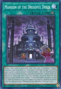 Mansion of the Dreadful Dolls - The Infinite Forbidden - YuGiOh card