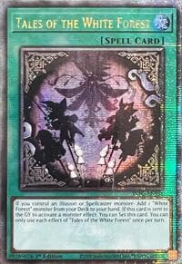 Tales of the White Forest (Quarter Century Secret Rare) - The Infinite Forbidden - YuGiOh card
