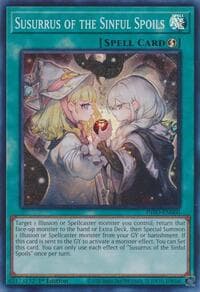 Susurrus of the Sinful Spoils - The Infinite Forbidden - YuGiOh card