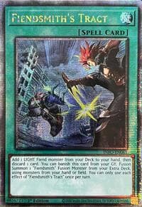 Fiendsmith's Tract (Quarter Century Secret Rare) - The Infinite Forbidden - YuGiOh card