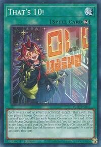 That's 10! - The Infinite Forbidden - YuGiOh card