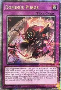 Dominus Purge (Quarter Century Secret Rare) - The Infinite Forbidden - YuGiOh card