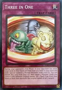 Three in One - The Infinite Forbidden - YuGiOh card
