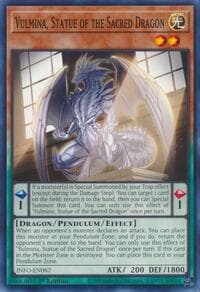 Vulmina, Statue of the Sacred Dragon - The Infinite Forbidden - YuGiOh card