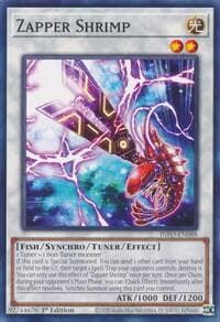 Zapper Shrimp - The Infinite Forbidden - YuGiOh card