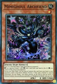 Mimighoul Archfiend - The Infinite Forbidden - YuGiOh card