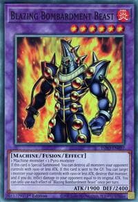 Blazing Bombardment Beast - The Infinite Forbidden - YuGiOh card