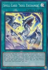 Spell Card "Soul Exchange" - The Infinite Forbidden - YuGiOh card