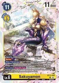 Sakuyamon - Secret Crisis - Digimon Card Game card