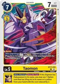 Taomon - Secret Crisis - Digimon Card Game card