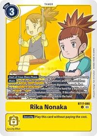 Rika Nonaka - Secret Crisis - Digimon Card Game card