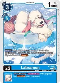 Labramon - Secret Crisis - Digimon Card Game card