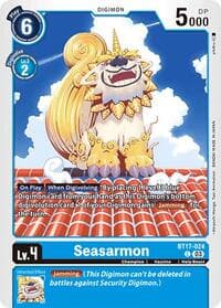Seasarmon - Secret Crisis - Digimon Card Game card