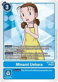 Minami Uehara - Secret Crisis - Digimon Card Game card