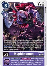 Mephistomon - Secret Crisis - Digimon Card Game card