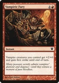 Vampiric Fury - Innistrad - Magic: The Gathering card