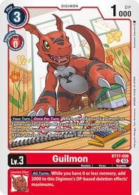 Guilmon - Secret Crisis - Digimon Card Game card