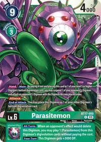 Parasitemon - Secret Crisis - Digimon Card Game card