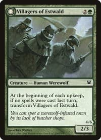 Villagers of Estwald - Innistrad - Magic: The Gathering card
