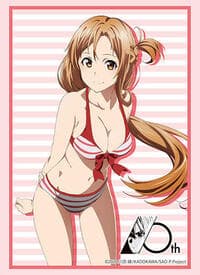 Bushiroad Sleeve Collection HG Vol. 3814: Sword Art Online 10th Anniversary - Asuna Part.4 (75-Sleeves) - Bushiroad Card Sleeves - Card Sleeves card