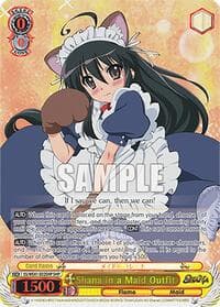 Shana in a Maid Outfit (SHP) - Shakugan no Shana Premium Booster - Weiss Schwarz card