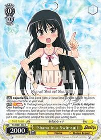 Shana in a Swimsuit - Shakugan no Shana Premium Booster - Weiss Schwarz card