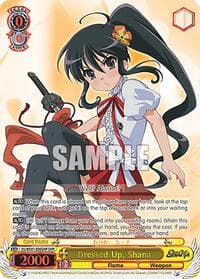 Dressed Up, Shana (SHP) - Shakugan no Shana Premium Booster - Weiss Schwarz card