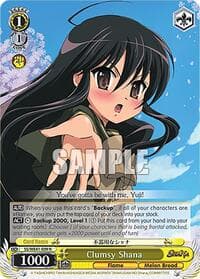 Clumsy Shana - Shakugan no Shana Premium Booster - Weiss Schwarz card