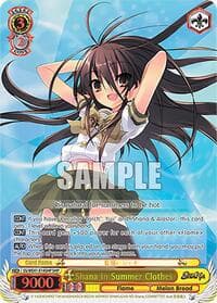 Shana in Summer Clothes (SHP) - Shakugan no Shana Premium Booster - Weiss Schwarz card