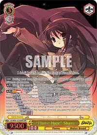 "Flame Haze" Shana (SHP) - Shakugan no Shana Premium Booster - Weiss Schwarz card