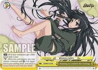 Wanting to Confirm Her Feelings - Shakugan no Shana Premium Booster - Weiss Schwarz card