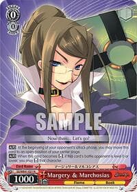 Margery & Marchosias - Shakugan no Shana Premium Booster - Weiss Schwarz card