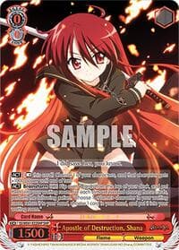 Apostle of Destruction, Shana (SHP) - Shakugan no Shana Premium Booster - Weiss Schwarz card