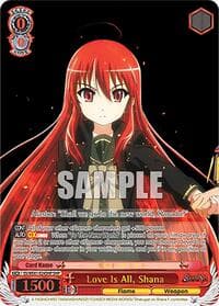 Love Is All, Shana (SHP) - Shakugan no Shana Premium Booster - Weiss Schwarz card
