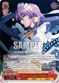 Beautiful Maiden of "Peerless Combatant Skills", Wilhelmina (SHP) - Shakugan no Shana Premium Booster - Weiss Schwarz card