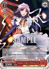 "Manipulator of Objects" Wilhelmina Carmel - Shakugan no Shana Premium Booster - Weiss Schwarz card