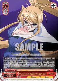 "Chanter of Elegies" Margery Daw (SHP) - Shakugan no Shana Premium Booster - Weiss Schwarz card