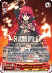Path to Walk With Yuji, Shana (SHP) - Shakugan no Shana Premium Booster - Weiss Schwarz card