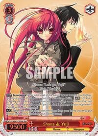 Shana & Yuji (SHP) - Shakugan no Shana Premium Booster - Weiss Schwarz card
