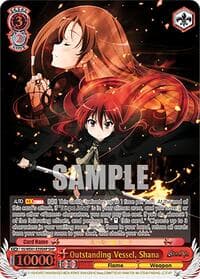 Outstanding Vessel, Shana (SHP) - Shakugan no Shana Premium Booster - Weiss Schwarz card